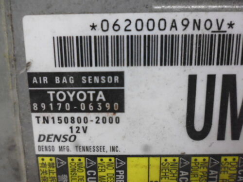 NY585-7 OEM WARRANTY 2013 2014 TOYOTA CAMRY AIR BAG CONTROL MODULE