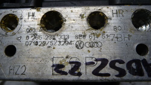 ABS2-22 OEM 2007-2009 AUDI A4 S4 ANTI-LOCK BRAKE ABS MODULATOR ASSEMBLY