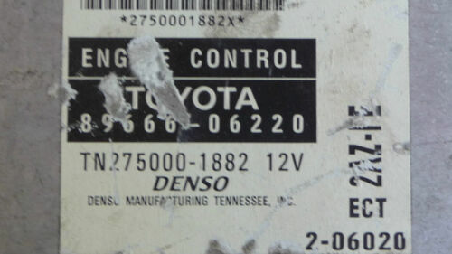 292-18 WARRANTY 2002 02 Camry Engine Control Computer Brain AT ECM ECU EBX OEM