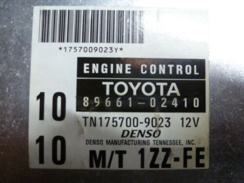 NY336-10 OEM WARRANTY 98 COROLLA ENGINE CONTROL COMPUTER MODULE ECM ECU BRAIN