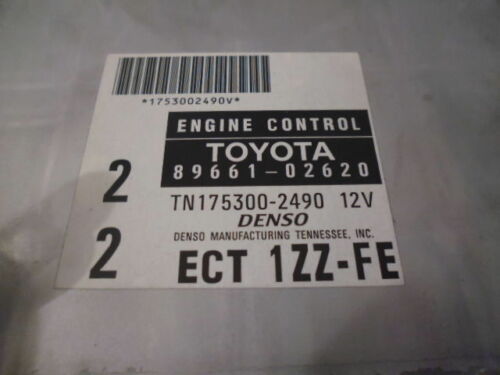NY01-8 OEM WARRANTY 1998 98 COROLLA Engine Control Computer Brain ECM ECU EBX