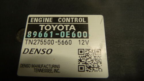 NY443-5 OEM WARRANTY 2013 TOYOTA HIGHLANDER ENGINE CONTROL COMPUTER MODULE ECM