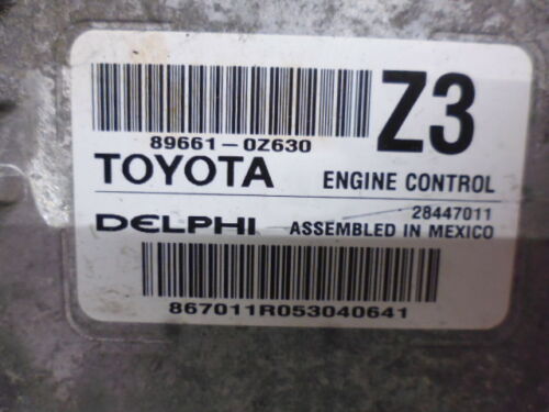NY583-9 OEM WARRANTY 2016 TOYOTA COROLLA ENGINE CONTROL MODULE ECM ECU