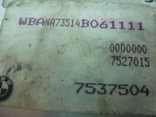 NY141-1 OEM WARRANTY 2004 2005 04 05 BMW 530i ENGINE CONTROL BRAIN ECM ECU EBX