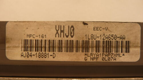NY536-19 OEM PROGRAMMED 01 02 ESCAPE TRIBUTE ENGINE COMPUTER CONTROL MPC-161 ECU