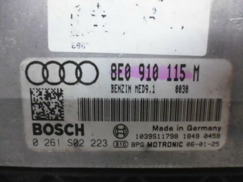 NY580-18 OEM WARRANTY 2006 AUDI A4 ENGINE CONTROL MODULE ECM ECU