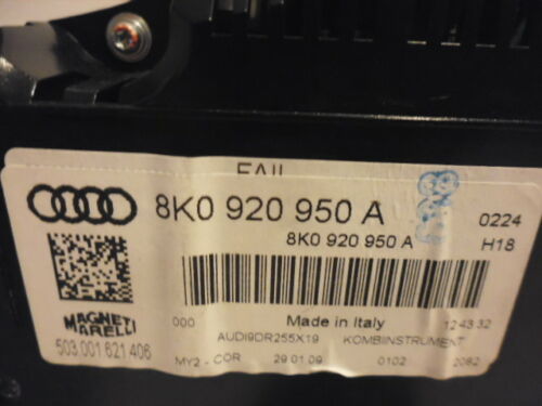 MR357 OEM WARRANTY 2004 2005 AUDI A4 Instrument Cluster Speedometer