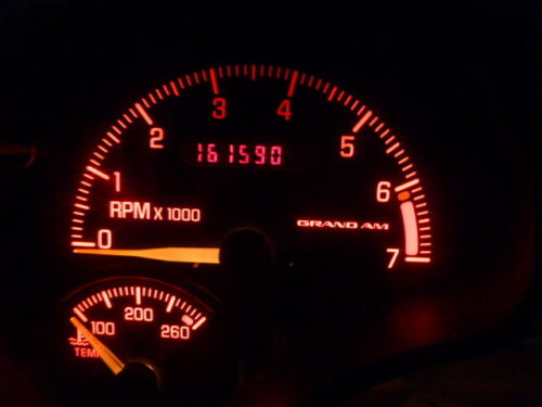 SM476 OEM WARRANTY 2000 01 02 03 GRAND AM Instrument Cluster Speedometer 161,590