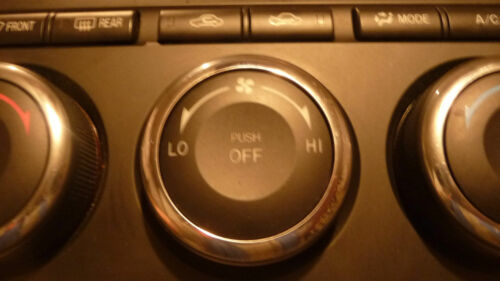 CC653 2009 2010 2011 2012 2013 Mazda 6 TEMP AC HEAT CLIMATE CONTROL PANEL SWITCH