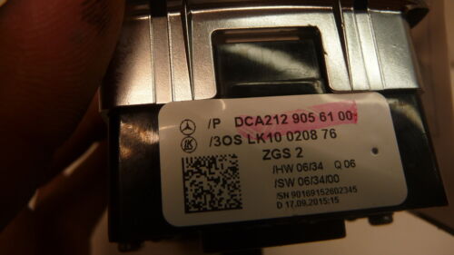 MW47-42 OEM 2016 MERCEDES E CLASS E400 LEFT FRONT DOOR MASTER WINDOW SWITCH