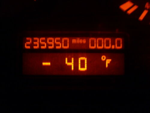 S1640 OEM WARRANTY 1997 BMW 528i INSTRUMENT CLUSTER SPEEDOMETER 235,950