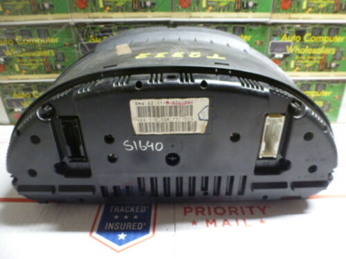 S1640 OEM WARRANTY 1997 BMW 528i INSTRUMENT CLUSTER SPEEDOMETER 235,950
