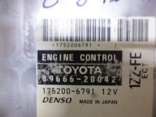 NY569-2 OEM WARRANTY 2001 TOYOTA CELICA ENGINE CONTROL MODULE ECM ECU