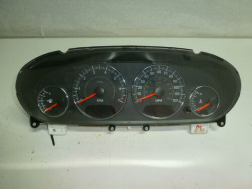 SM398 OEM WARRANTY 04 05 06 CHRYSLER SEBRING Instrument Cluster Speedometer