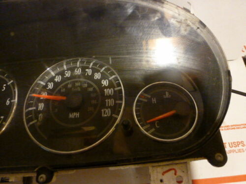 MR198 OEM WARRANTY 2001 02 03 CHRYSLER SEBRING Instrument Cluster Speedometer