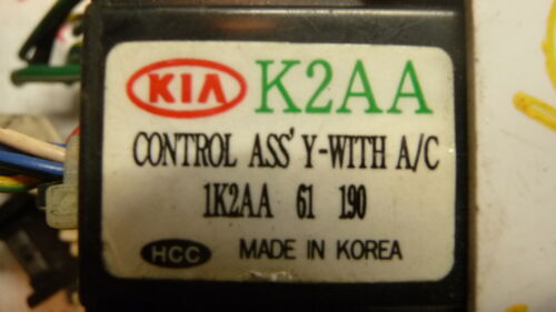 A183-15 OEM WARRANTY 2001 KIA SPECTRA A/C HEAT CLIMATE CONTROL