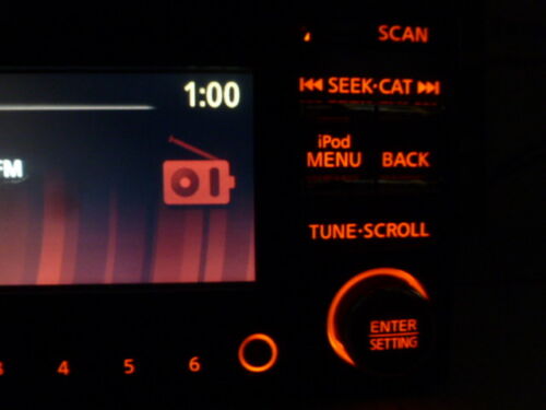 LR1-38 OEM WARRANTY 2011 NISSAN ROGUE RADIO AM FM STEREO RECEIVER