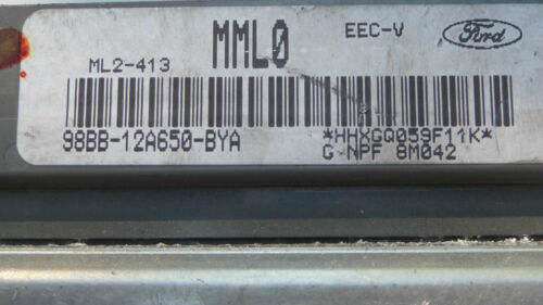 289-17 WARRANTY 1998 1999 Contour MystiqueEngine Control Computer Brain ECM ECU