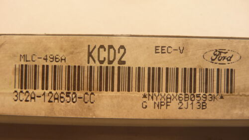 NY535-16 OEM PROGRAMMED 2003 FORD VAN ENGINE COMPUTER CONTROL MLC-496A ECM ECU