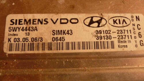 1 Year Warranty* 2005 2006 Hyundai Tiburon Engine Contol Computer ECU ECM EBX