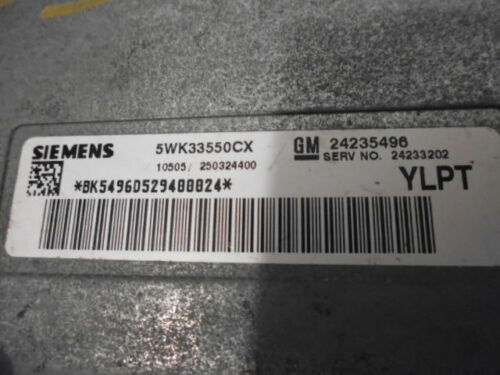 NY71-3 OEM WARRANTY 05 06 07 CADILLAC STS Transmission Control Computer TCM TCU