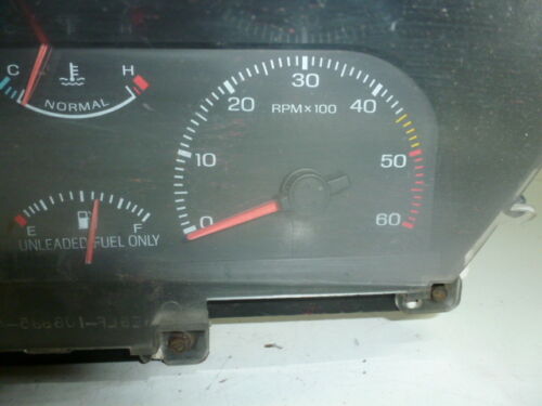 SM299 OEM WARRANTY 89 LINCOLN MARK SERIES Instrument Cluster Speedometer 109,702