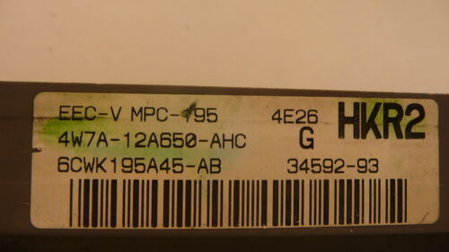 NY537-9 OEM PROGRAMMED 04 CROWN VICTORIA ENGINE COMPUTER CONTROL MPC-195 ECM ECU
