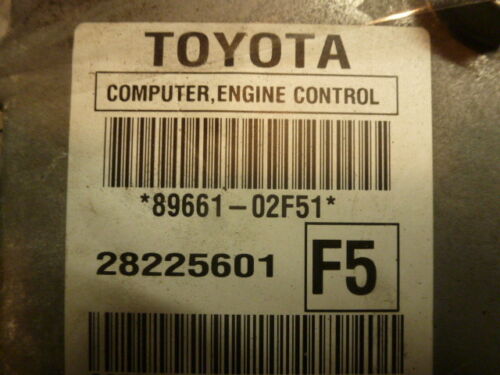 NY288-3 OEM WARRANTY 09 10 TOYOTA COROLLA ENGINE CONTROL COMPUTER BRAIN ECM ECU