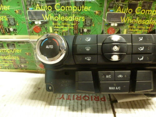 A122-13 OEM WARRANTY 2010-2012 FUSION MILAN TEMP AC HEAT CLIMATE CONTROL UNIT