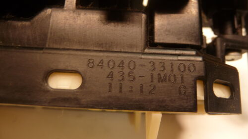 A266-27 OEM WARRANTY 2010-2014 TOYOTA PRIUS DRIVER'S MASTER WINDOW SWITCH