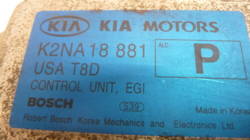 NY476-15 OEM WARRANTY 2002 KIA SPECTRA ENGINE CONTROL COMPUTER MODULE ECM ECU