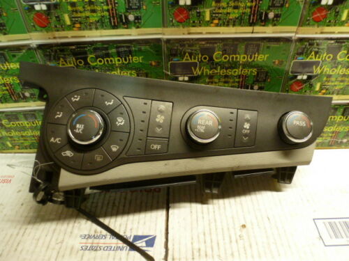 A107-9 OEM WARRANTY 2011-2014 TOYOTA SIENNA TEMP AC HEAT CLIMATE CONTROL UNIT
