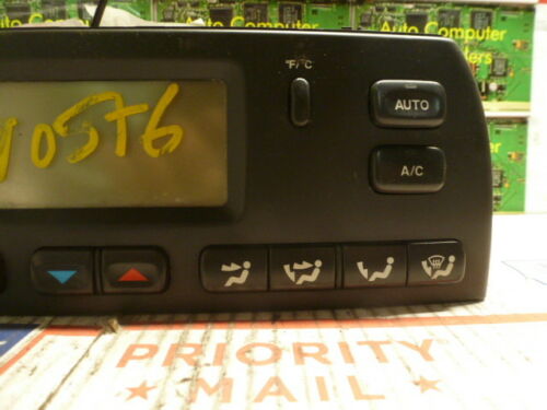 A134-3 OEM WARRANTY 2002 2003 X TYPE TEMP AC HEAT CLIMATE CONTROL UNIT