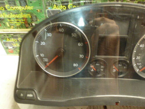 S1303 OEM WARRANTY 2007 VOLKSWAGEN JETTA INSTRUMENT CLUSTER SPEEDOMETER 116,000