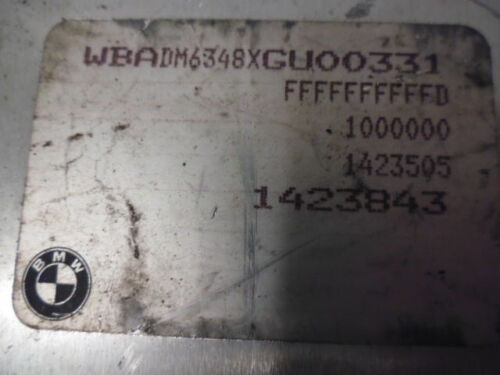 NY53-7 OEM WARRANTY 1999 99 BMW 528i E39 Transmission Control TCM TCU