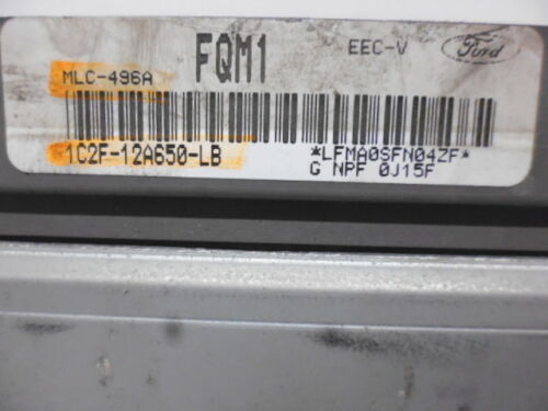 NY563-19 OEM WARRANTY 00 01 FORD E150 E250 E350 VAN ENGINE CONTROL MODULE ECM