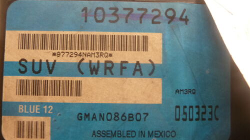 NY504-4 OEM WARRANTY 2004 2005 SATURN VUE BODY CONTROL COMPUTER MODULE BCM BCU
