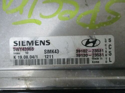 NY646-13 OEM WARRANTY 2004-2009 KIA SPECTRA 2.0L ENGINE CONTROL MODULE ECM ECU