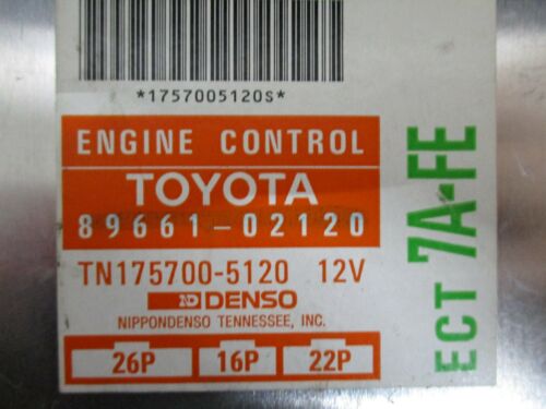 NY637-15 OEM WARRANTY 1994 TOYOTA COROLLA ENGINE CONTROL MODULE ECM ECU