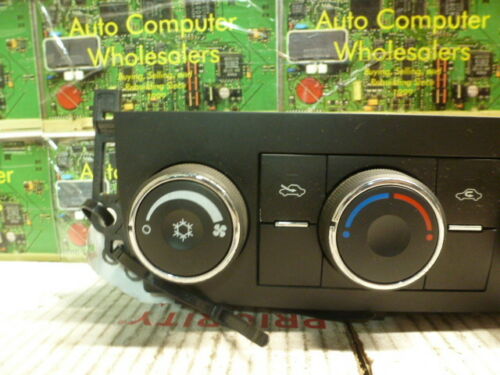 A130-11 OEM WARRANTY 2006-2008 IMPALA MONTE CARLO TEMP AC HEAT CLIMATE CONTROL