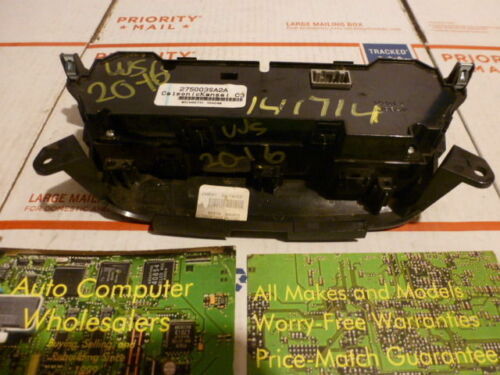 WS20-16 OEM WARRANTY 2013 2014 SENTRA TEMP AC HEAT CLIMATE CONTROL PANEL SWITCH