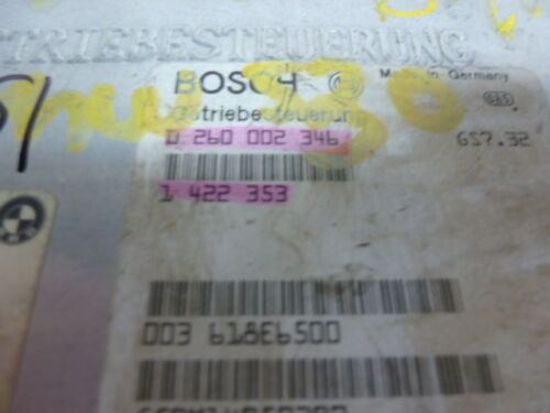 NY155-8 OEM WARRANTY 94 95 BMW 530i TRANSMISSION CONTROL COMPUTER MODULE TCM TCU