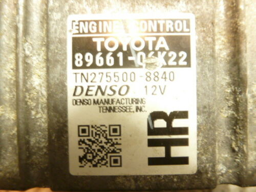 NY289-14 OEM WARRANTY 12-14 TOYOTA CAMRY ENGINE CONTROL COMPUTER BRAIN ECM ECU