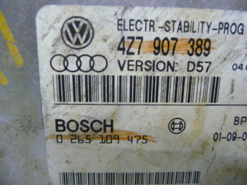 NY592-28 OEM WARRANTY 2001 2002 AUDI ALLROAD ELECTRIC SUSPENSION STABILITY
