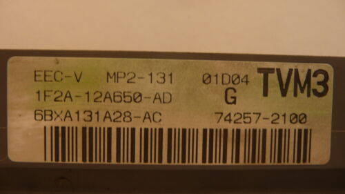 NY536-7 OEM PROGRAMMED 01 FORD WINDSTAR ENGINE COMPUTER CONTROL MP2-131 ECM ECU