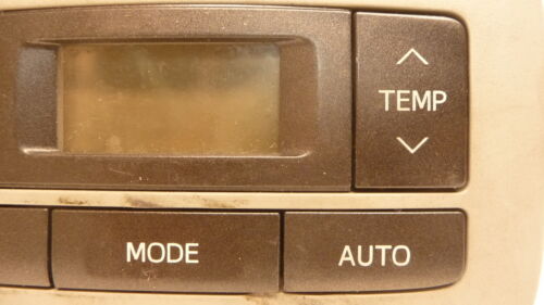 A263-19 OEM 2015 2016 2017 TOYOTA SIENNA REAR A/C HEAT CLIMATE TEMP CONTROL