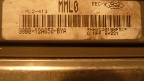 333-12 WARRANTY OEM 98 99 Contour Mystique 2.0 Engine Computer AT ECM ECU EBX