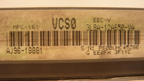 NY535-14 OEM PROGRAMMED 03 ESCAPE TRIBUTE ENGINE COMPUTER CONTROL MPC-161 ECU