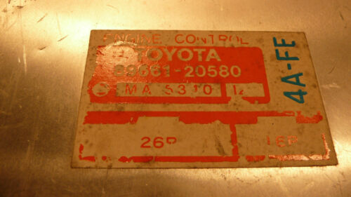 TY2-24 WARRANTY OEM 1990 90 Celica Engine Control Computer Brain ECM ECU EBX