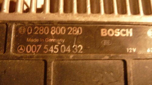 1988 1989 Mercedes 260E Engine Computer Brain ECM ECU EBX 6 MONTH WARRANTY! Fast
